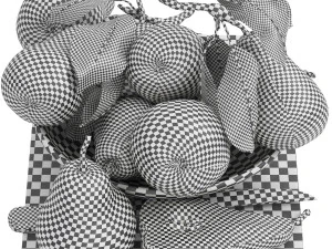 Bowl of pearls 3D Model