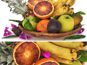 TROPICAL FRUITS 3D-Modell