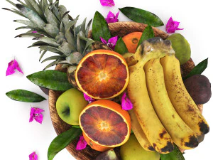 TROPICAL FRUITS 3D Model