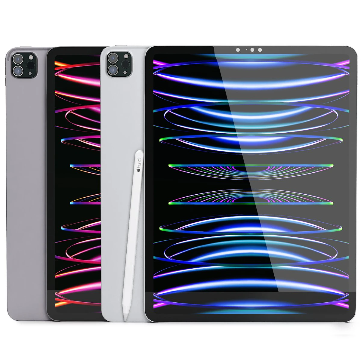 Apple ipad pro 12 3D Model .c4d .max .obj .3ds .fbx .stl .blend 