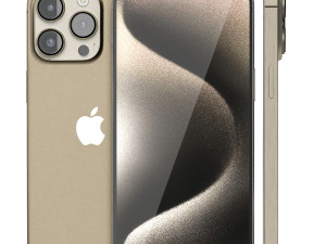 Apple iphone 15 pro max 3D 模型
