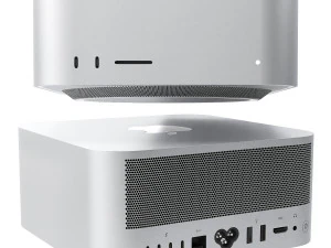 Apple mac studio pc set with display 3D Model