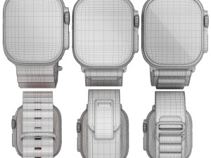 Apple watch ultra 2 Modelo 3D