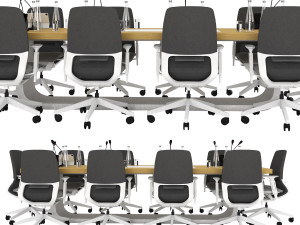 Conference table 3D Model