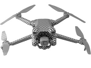 Drone dji mini 3 3D 模型