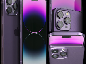 Iphone 14 pro max 3D 模型