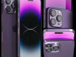 Iphone 14 pro max 3D Model