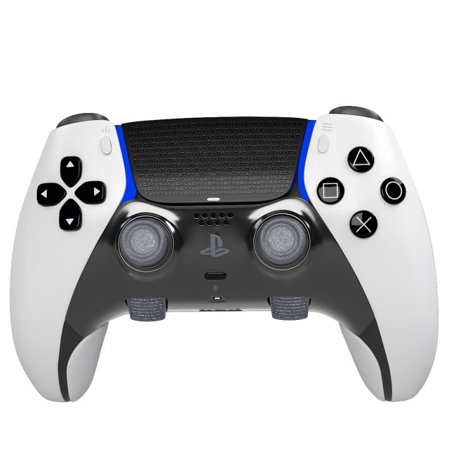 Sony PlayStation 5 DualSense Edge Controller Modello 3D .c4d .max .obj .3ds .fbx .stl .blend 