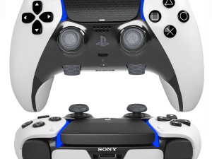 Sony PlayStation 5 DualSense Edge Controller Modello 3D