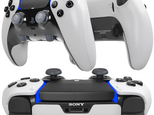 Sony PlayStation 5 DualSense Edge Controller Modello 3D