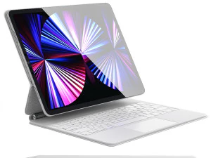 White magic keyboard ipad pro 129 3D Model