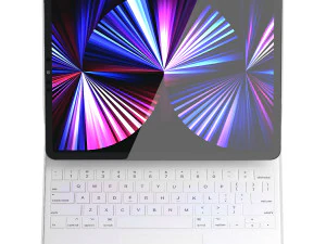 White magic keyboard ipad pro 129 3D Model