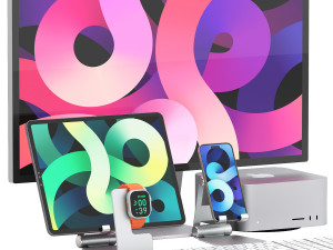Apple set 02 3D Модель