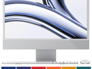 Apple imac m3 3D 模型