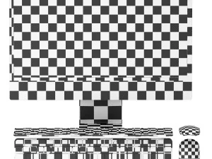 Apple imac m3 Modelo 3D