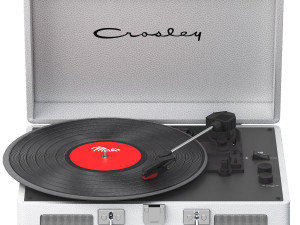 White crosley cruiser deluxe record player 3D मॉडल