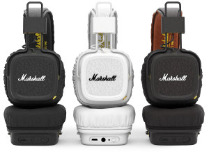 Marshall Major two Bluetooth headphones Model 3D