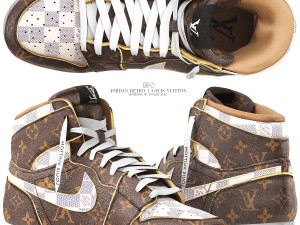 Jordan retro 1 louis vuitton 3D 모델