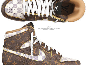 Jordan retro 1 louis vuitton 3D 모델