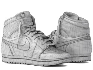 Jordan retro 1 louis vuitton 3D 모델
