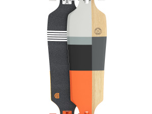 Gold coast pressure longboard 3D Model