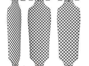 Gold coast pressure longboard 3D Model