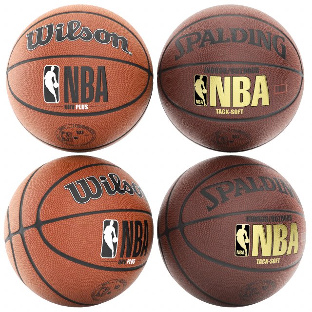 Wilson and spalding basketball Modelo 3D .c4d .max .obj .3ds .fbx .stl .blend 