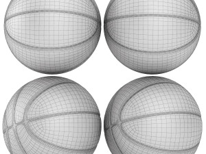 Wilson and spalding basketball Modelo 3D