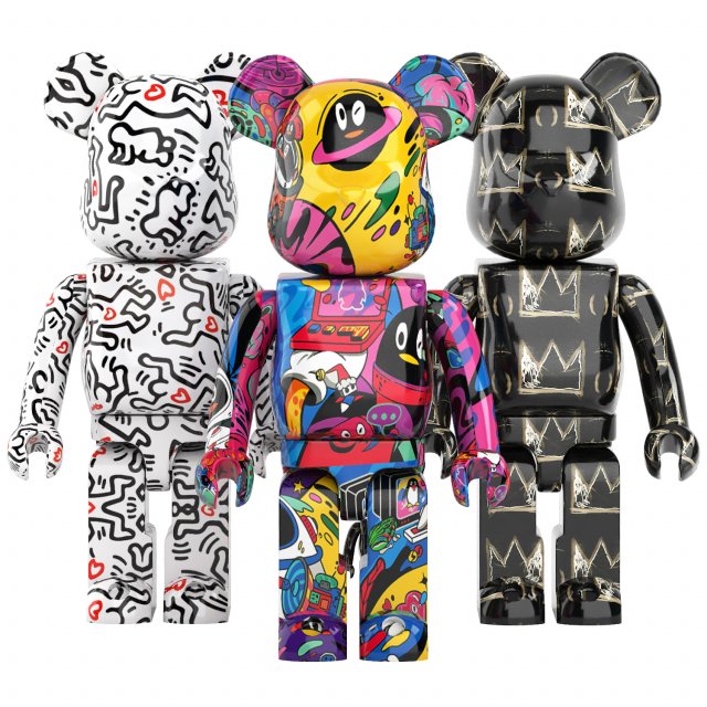 Bearbrick collection 3D Model .c4d .max .obj .3ds .fbx .stl .blend 