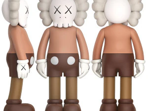 Collezione Kaws Modello 3D