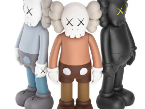 Collezione Kaws Modello 3D