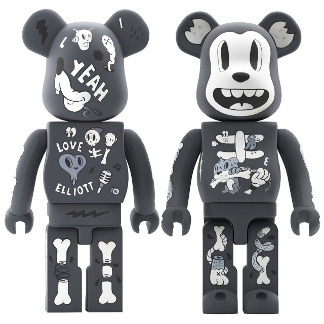 Bearbrick cote escriva 3Dモデル .c4d .max .obj .3ds .fbx .stl .blend 