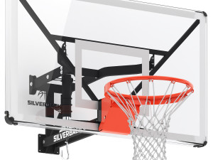 Silverback wall mounted basketball hoop 3D Model