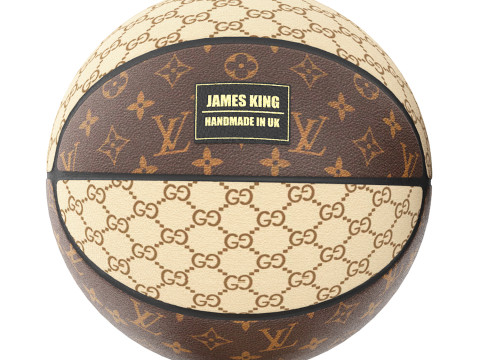 Louis vuitton and gucci basketball 3D Model
