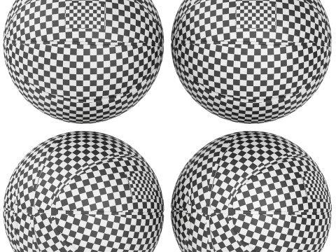 Louis vuitton and gucci basketball 3D Model