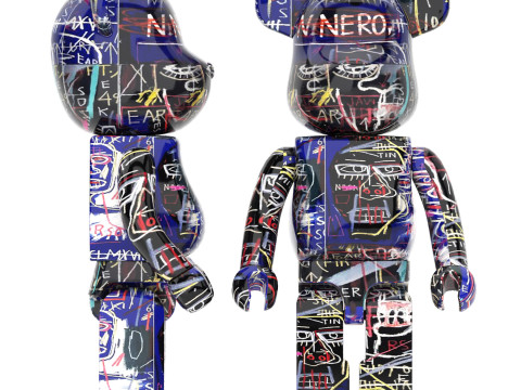 Basquiat bearbrick collection 3D मॉडल