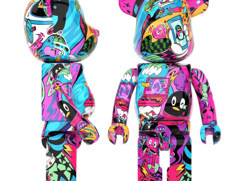 Basquiat bearbrick collection 3D मॉडल