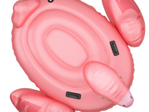 Pink Intex mega flamingo Inflatable Island 3D Model