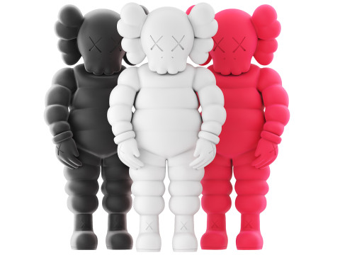 Kaws chum collection 3D Модель