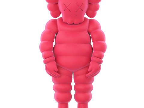 Kaws chum collection Modelo 3D