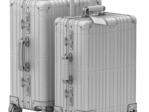 Rimowa suitcase 3D Model