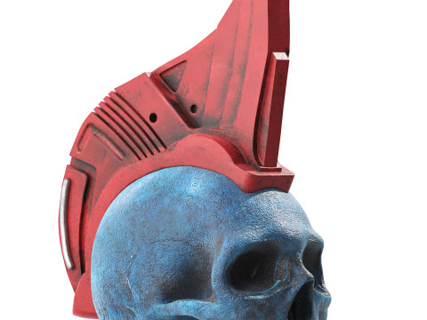 Yondu skull 3D Model