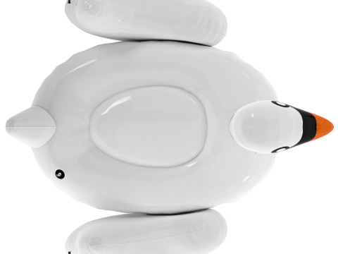 Swimline giant swan float for swimming pools Modelo 3D
