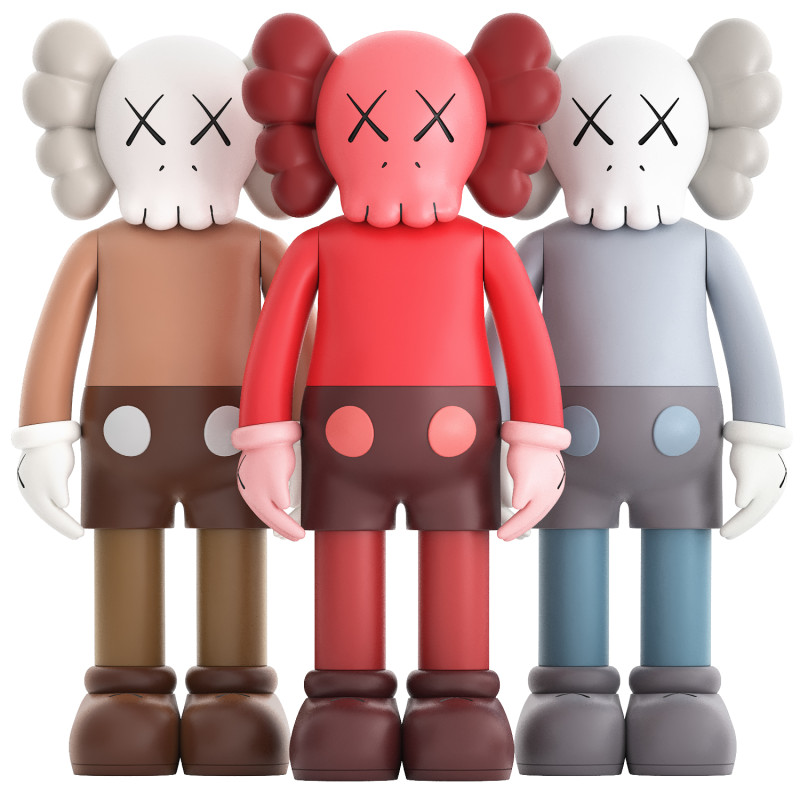 Kaws companion figure Modelo 3D .c4d .max .obj .3ds .fbx .stl .blend 