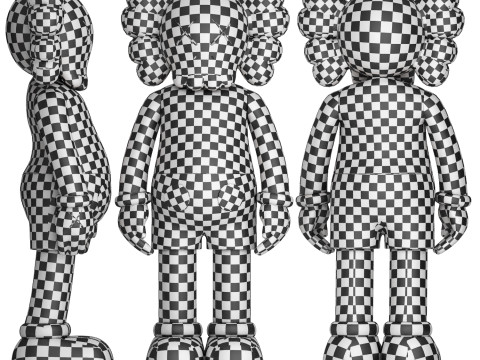 Kaws companion figure Modelo 3D
