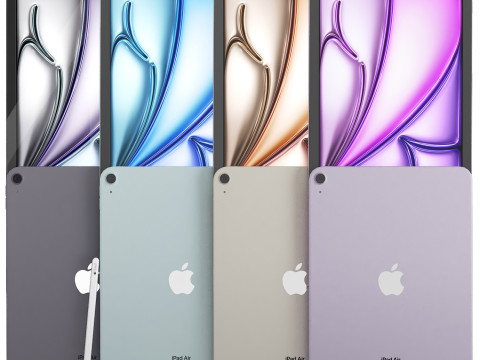 Apple ipad air 3D 模型