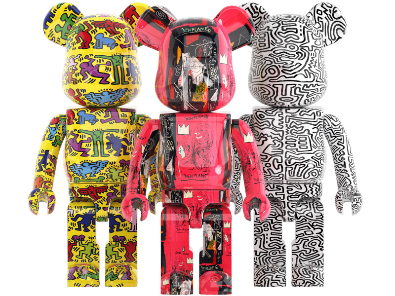 Basquiat bearbrick collection 02 3Dモデル .c4d .max .obj .3ds .fbx .stl .blend 