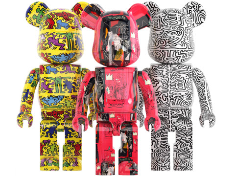 Basquiat bearbrick collection 02 3D 模型