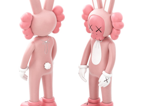 Kaws accomplice vinyl figure 3D 模型