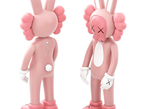 Kaws accomplice vinyl figure 3D Model
